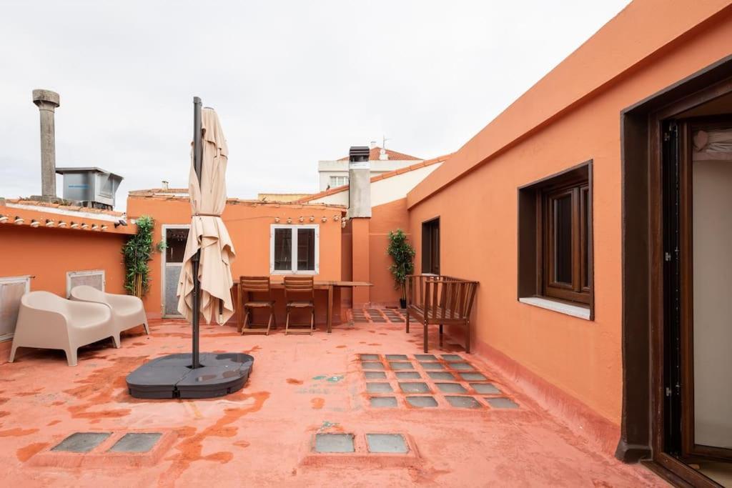 Atico Porto Do Son Apartment Ngoại thất bức ảnh